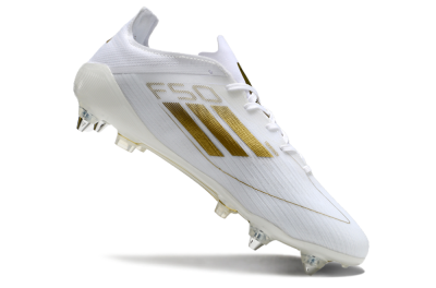 Adidas F50 Elite SG Football Boots - White/Gold
