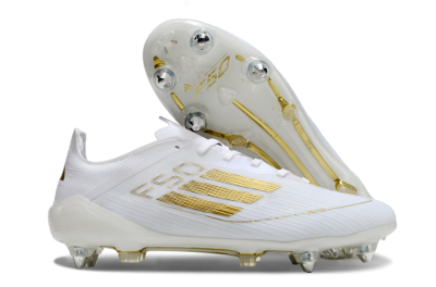 Adidas F50 Elite SG Football Boots - White/Gold