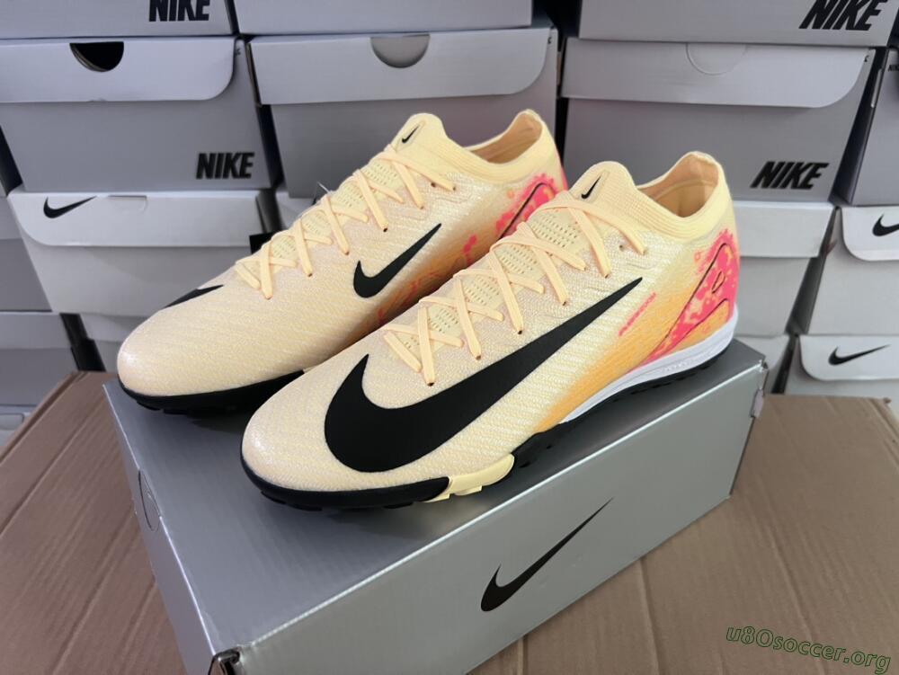 Nike Air Zoom Mercurial Vapor 16 Elit TF Football Shoes - Yellow/Black/Red
