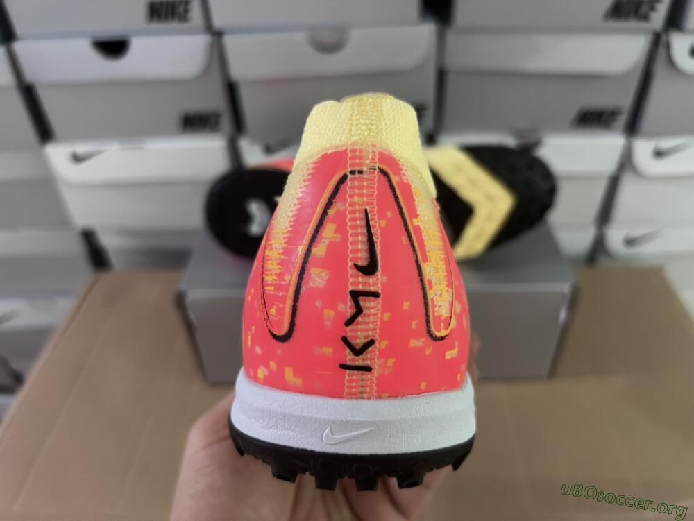 Nike Air Zoom Mercurial Vapor 16 Elit TF Football Shoes - Yellow/Black/Red