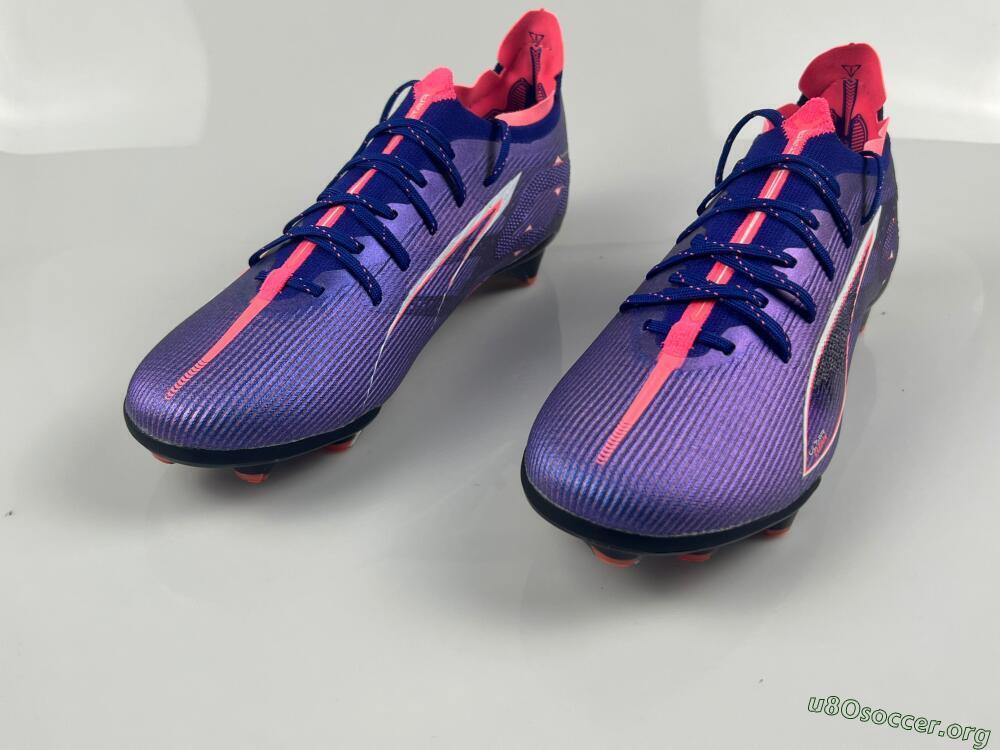 Puma Ultra 5 Ultimate FG Football Boots - Blue/Pink/White