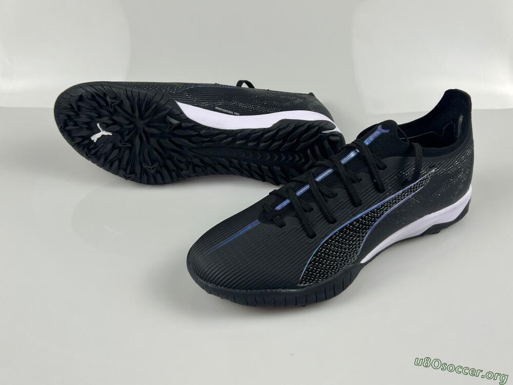 Puma Ultra 5 Ultimate TF Football Shoes - Black/Blue/White