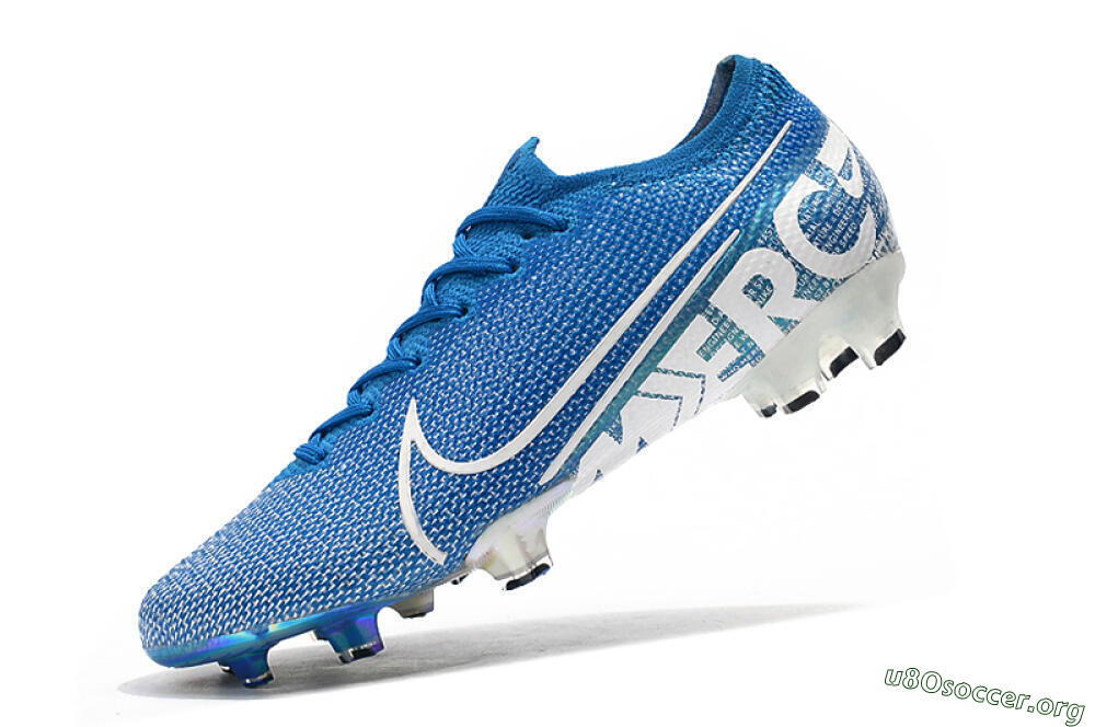 Nike Mercurial Vapor 13 Elite FG Football Boots - Blue/White 8