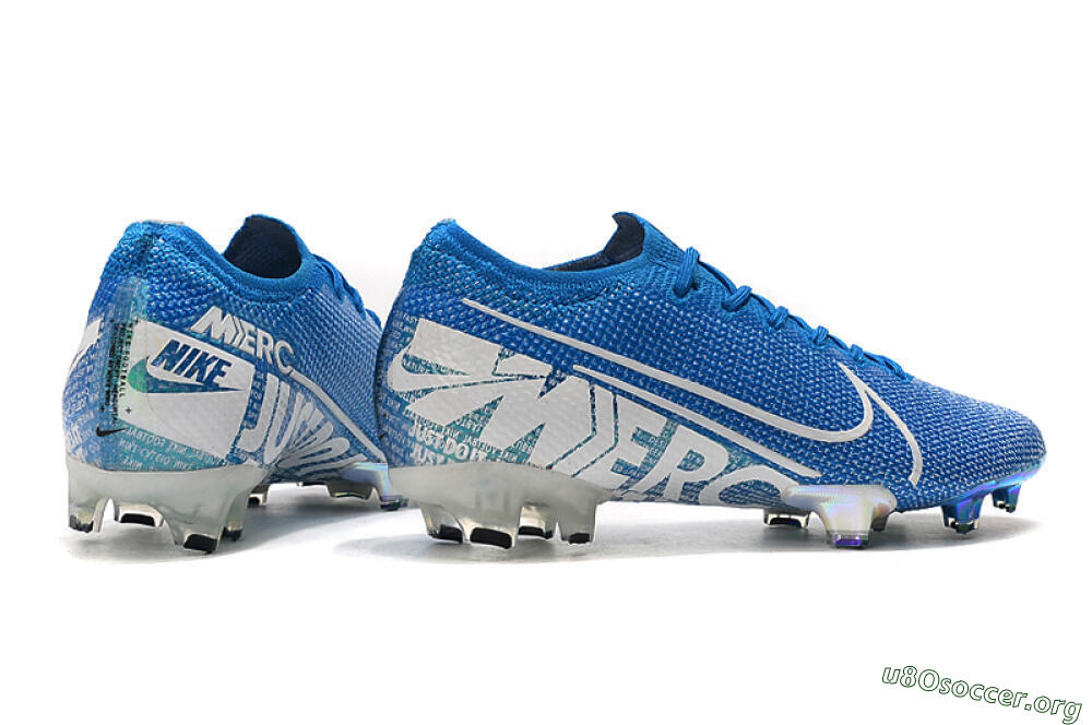 Nike Mercurial Vapor 13 Elite FG Football Boots - Blue/White 9