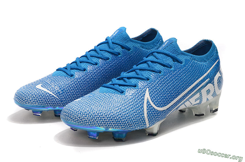 Nike Mercurial Vapor 13 Elite FG Football Boots - Blue/White 5