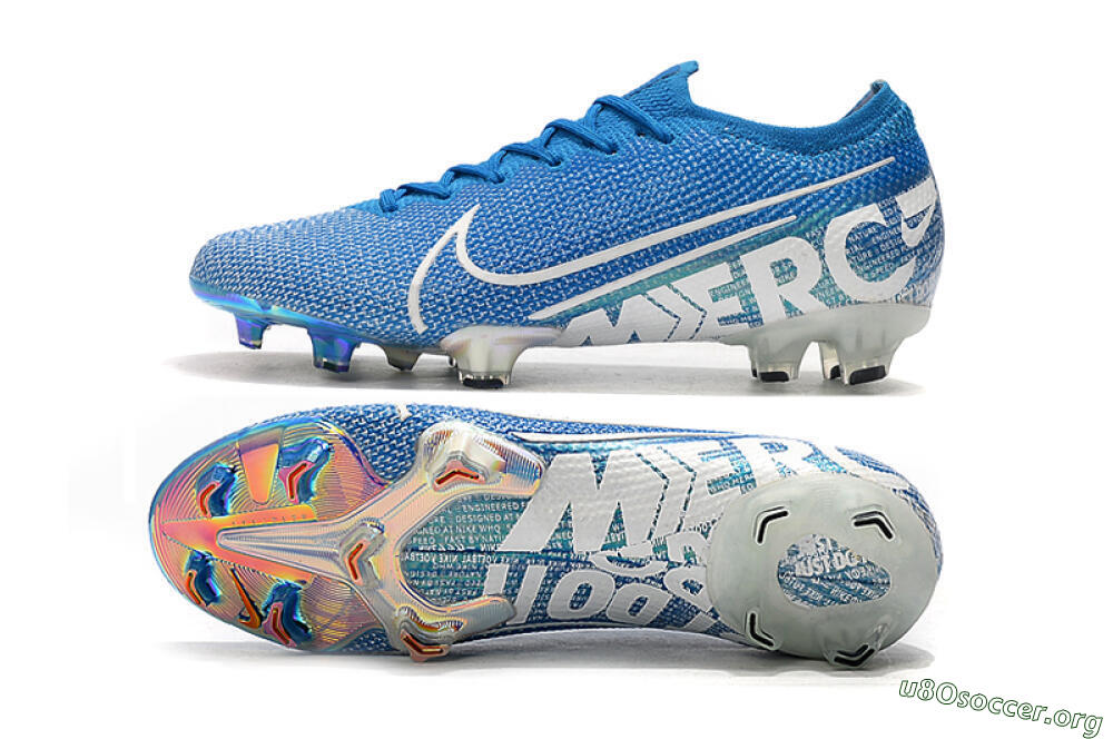 Nike Mercurial Vapor 13 Elite FG Football Boots - Blue/White 1