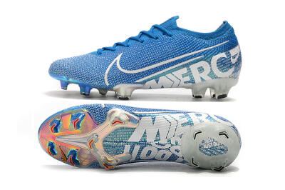 Nike Mercurial Vapor 13 Elite FG Football Boots - Blue/White