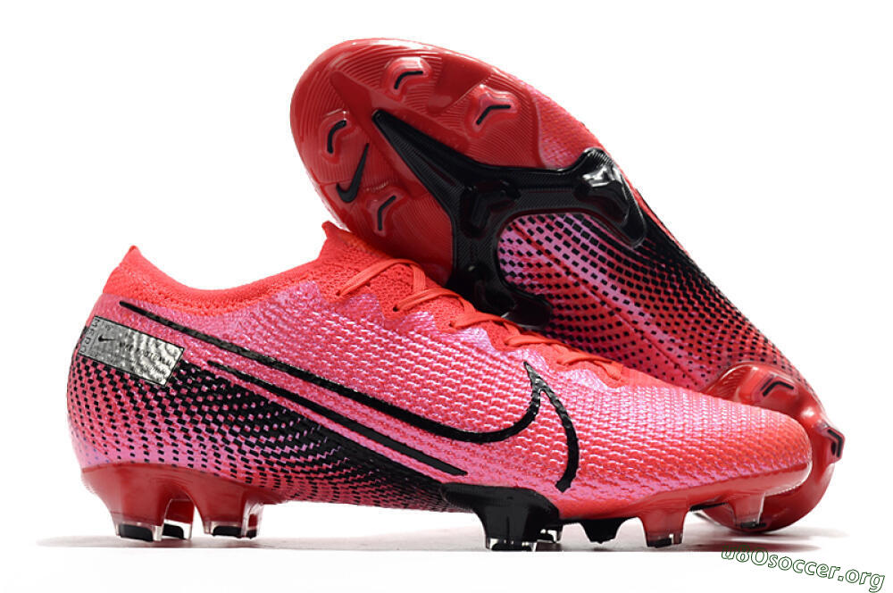 Nike Mercurial Vapor 13 Elite FG Football Boots - Red/Black 2