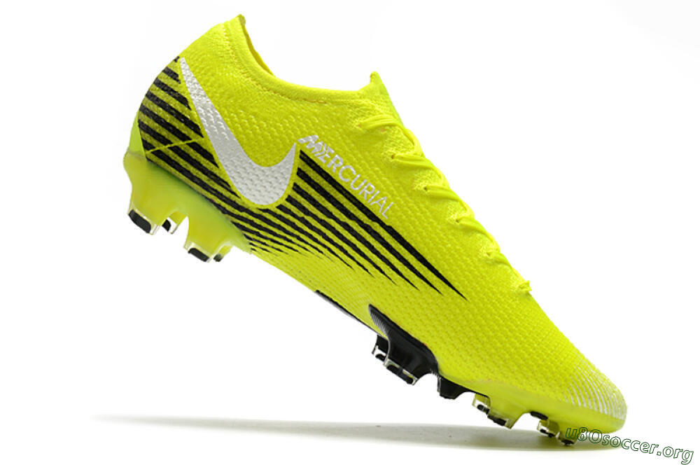 Nike Mercurial Vapor 13 Elite FG Football Boots - Yellow/White/Black 4