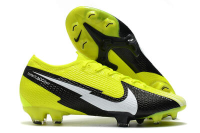 Nike Mercurial Vapor 13 Elite FG Football Boots - Yellow/White/Black