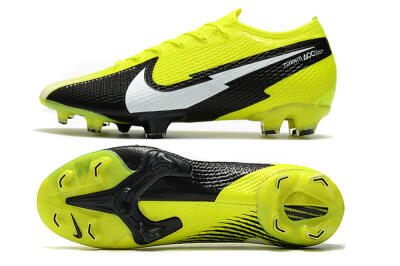 Nike Mercurial Vapor 13 Elite FG Football Boots - Yellow/White/Black