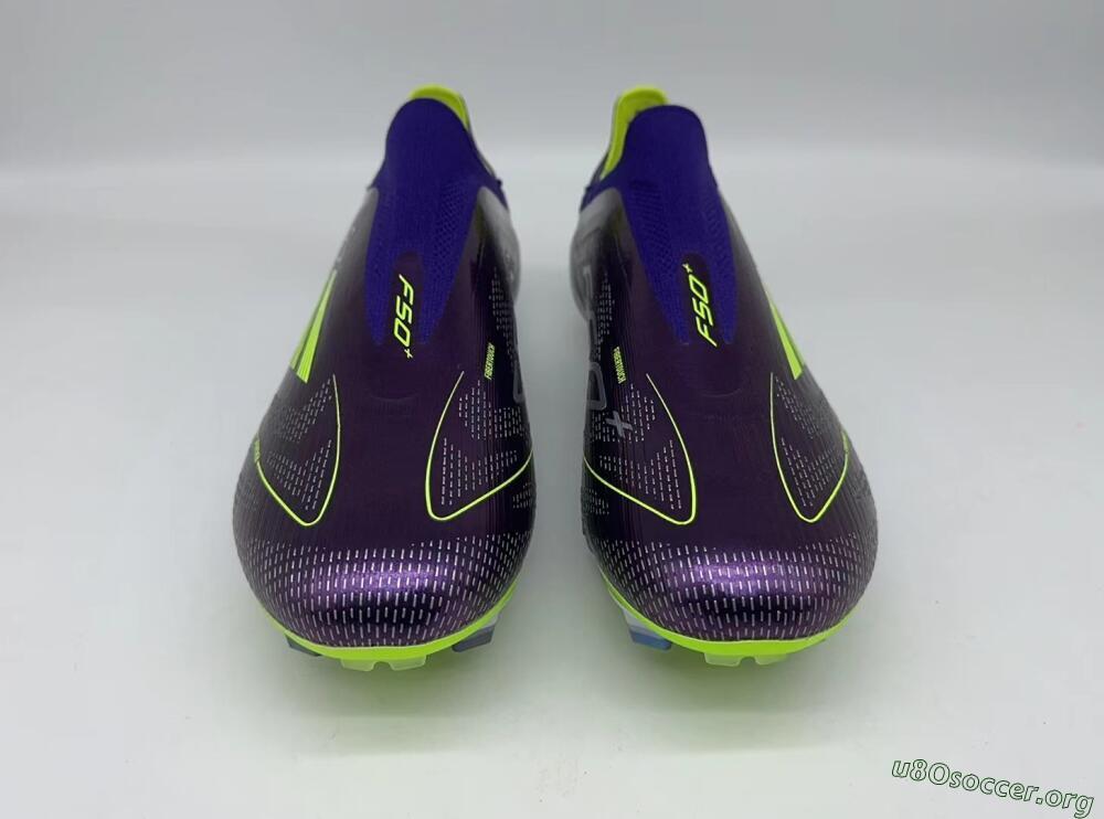 Adidas F50+ Lightstrike Pro FG Football Boots - Purple/Yellow/Blue