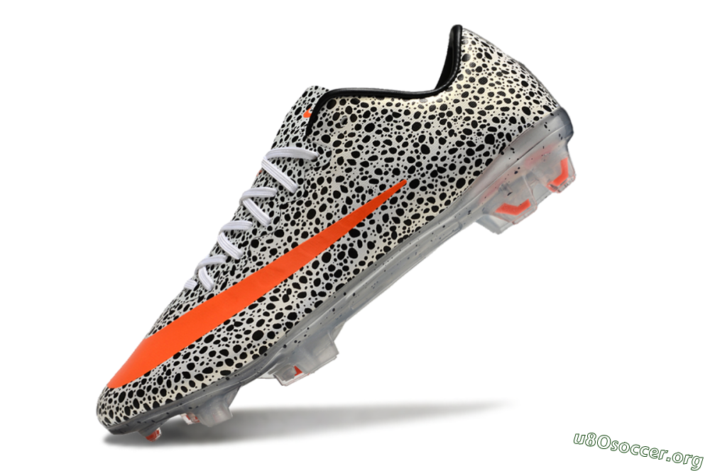 Nike Mercurial Vapor 10 FG Football Boots - Black/White/Red 5