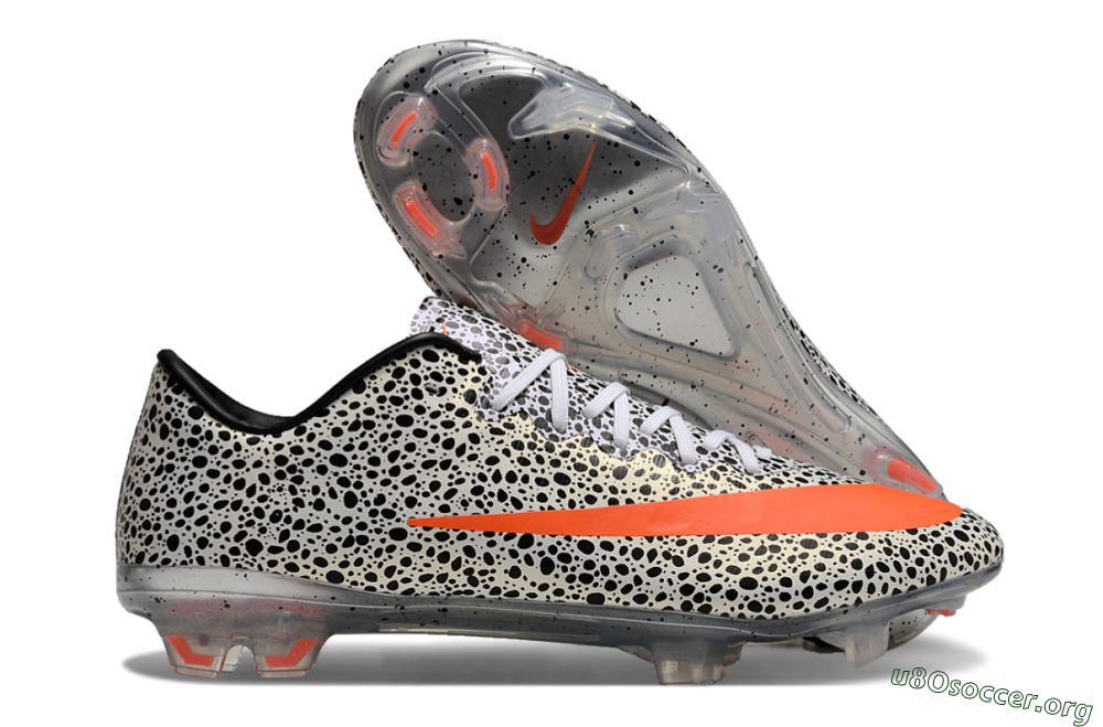 Nike Mercurial Vapor 10 FG Football Boots - Black/White/Red 2
