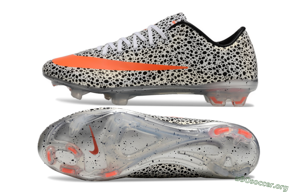Nike Mercurial Vapor 10 FG Football Boots - Black/White/Red 1