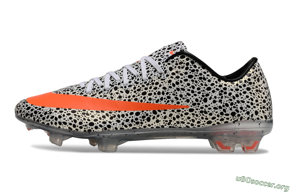 Nike Mercurial Vapor 10 FG Football Boots - Black/White/Red 3
