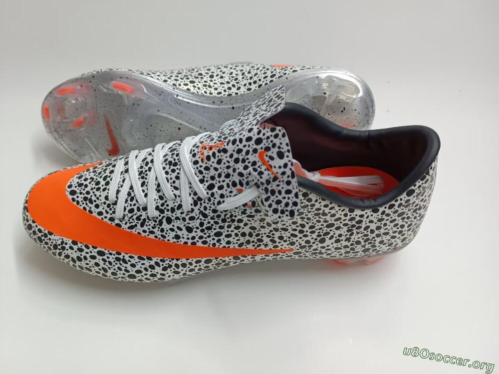 Nike Mercurial Vapor 10 FG Football Boots - Black/White/Red