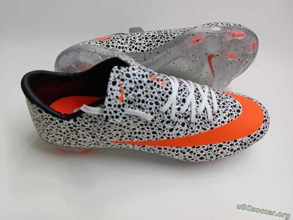 Nike Mercurial Vapor 10 FG Football Boots - Black/White/Red