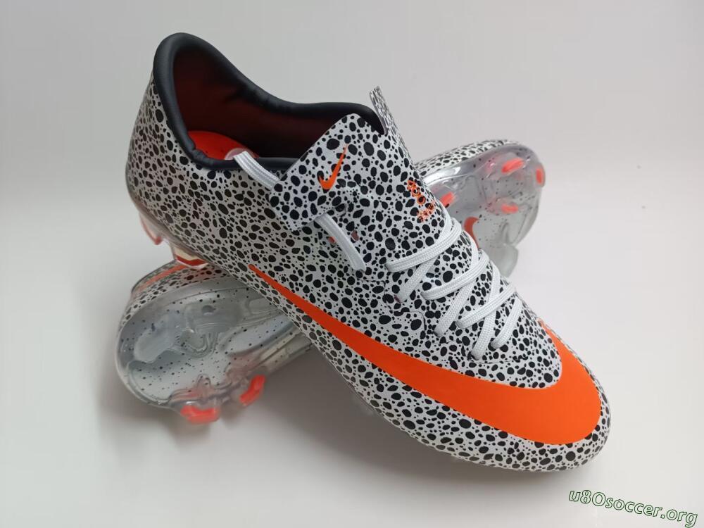 Nike Mercurial Vapor 10 FG Football Boots - Black/White/Red