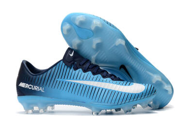 Nike Mercurial Vapor 11 FG Football Boots - Blue/White/Black