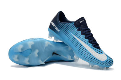 Nike Mercurial Vapor 11 FG Football Boots - Blue/White/Black