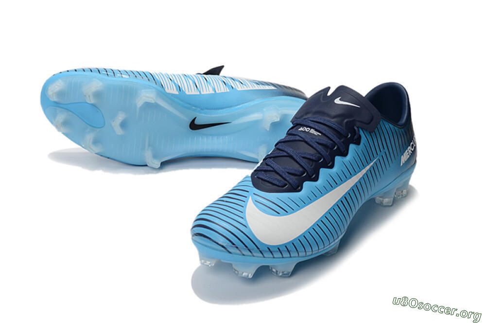 Nike Mercurial Vapor 11 FG Football Boots - Blue/White/Black 0