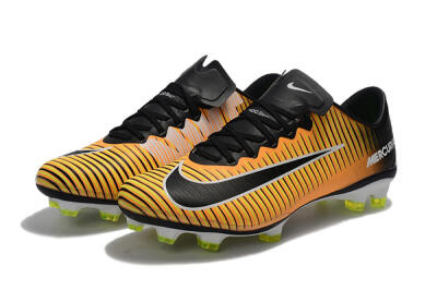 Nike Mercurial Vapor 11 FG Football Boots - Orange/Black/White