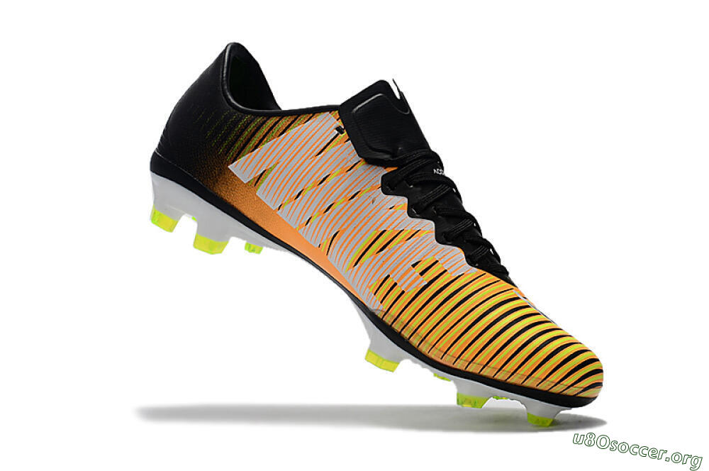 Nike Mercurial Vapor 11 FG Football Boots - Orange/Black/White 7