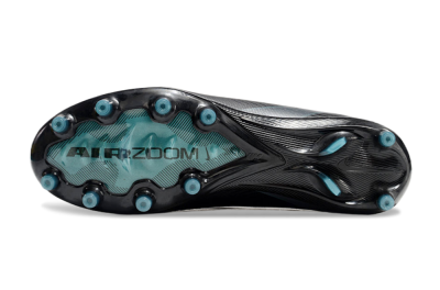 Nike Air Zoom Mercurial Vapor 16 Elite AG Football Boots - Black/Grey/Blue