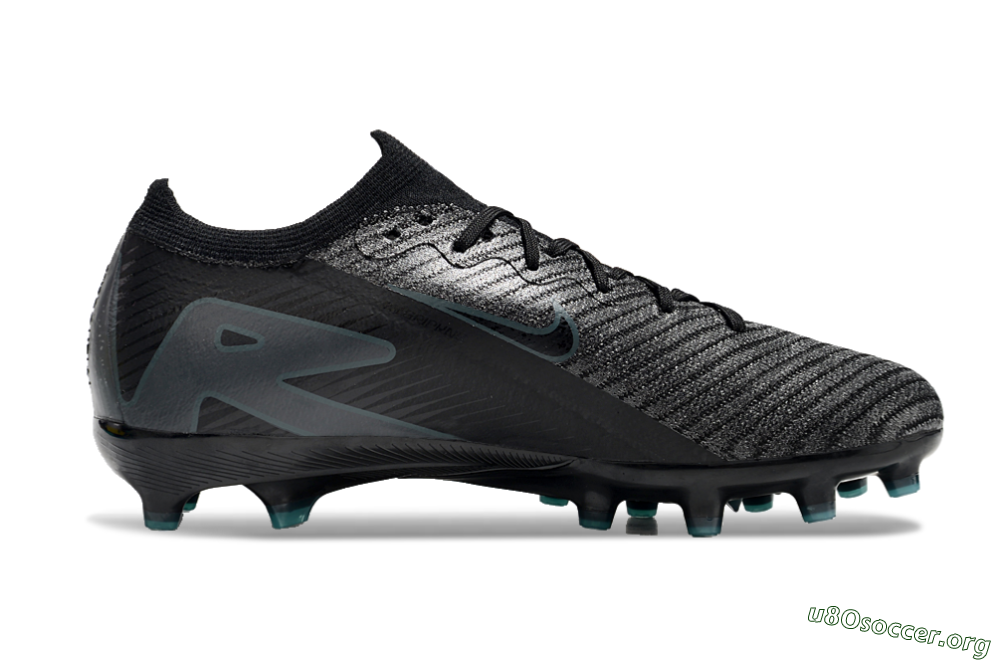 Nike Air Zoom Mercurial Vapor 16 Elite AG Football Boots - Black/Grey/Blue 5