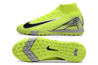 Nike Air Zoom Mercurial Superfly 10 Elite TF Football Shoes - Yellow/Silver/Black