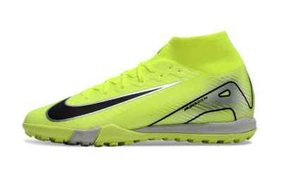 Nike Air Zoom Mercurial Superfly 10 Elite TF Football Shoes - Yellow/Silver/Black