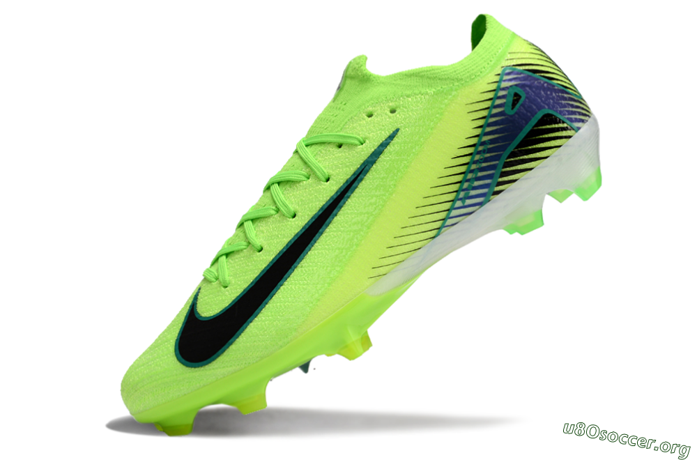 Nike Air Zoom Mercurial Vapor 16 Elite FG Football Boots - Green/Black 5
