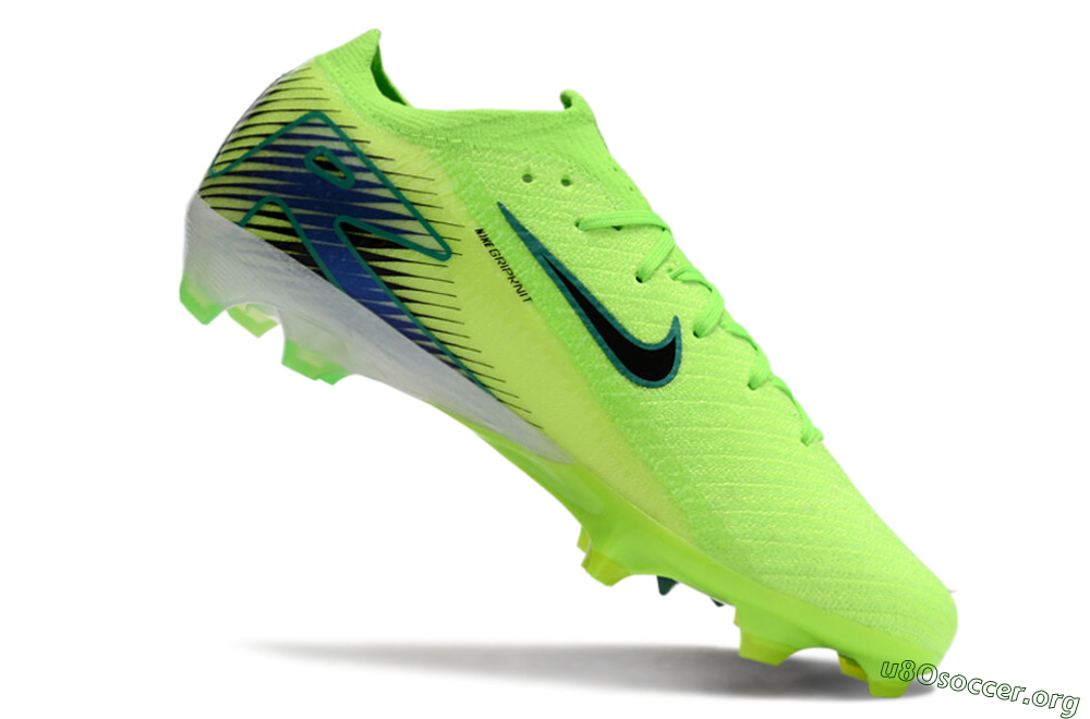 Nike Air Zoom Mercurial Vapor 16 Elite FG Football Boots - Green/Black 4