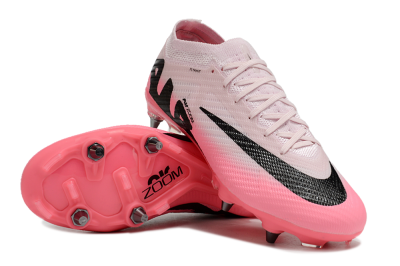 Nike Air Zoom Mercurial Vapor 15 Elite SG Football Boots - Pink/Black