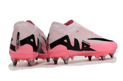Nike Air Zoom Mercurial Vapor 15 Elite SG Football Boots - Pink/Black