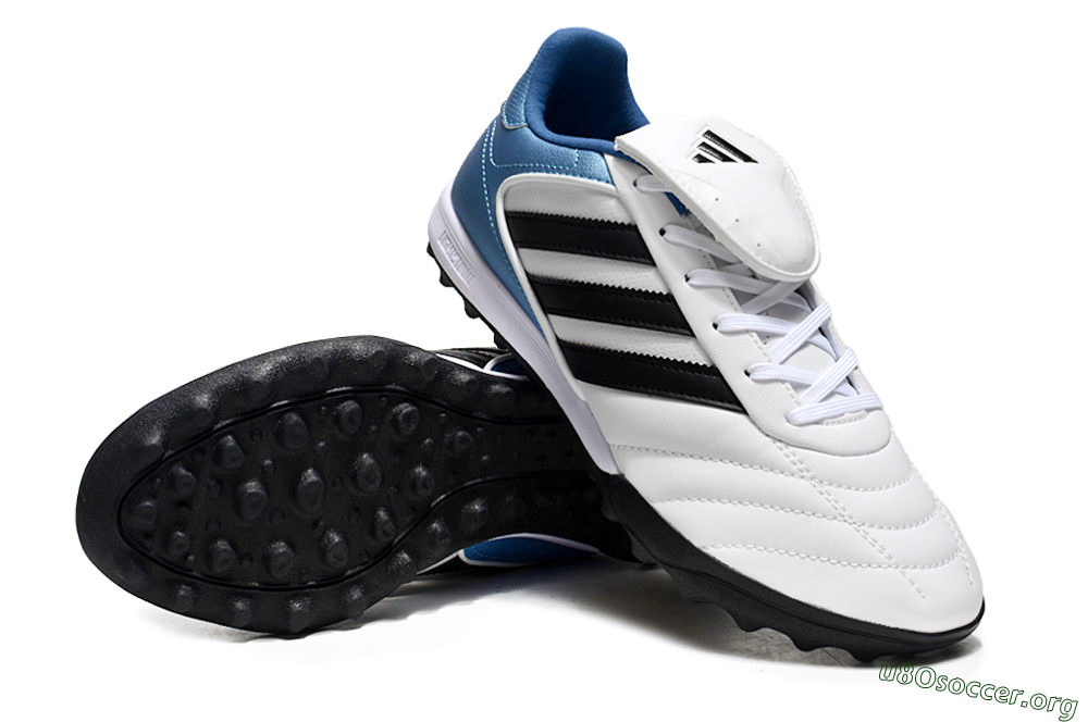 Adidas Copa Gloro 2 TF Football Shoes - White/Black/Blue 0