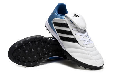 Adidas Copa Gloro 2 TF Football Shoes - White/Black/Blue