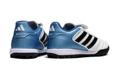 Adidas Copa Gloro 2 TF Football Shoes - White/Black/Blue