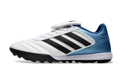 Adidas Copa Gloro 2 TF Football Shoes - White/Black/Blue