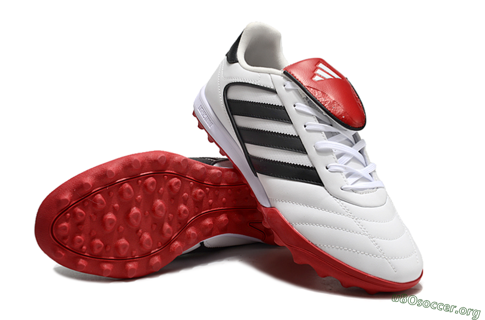 Adidas Copa Gloro 2 TF Football Shoes - White/Black/Red 0