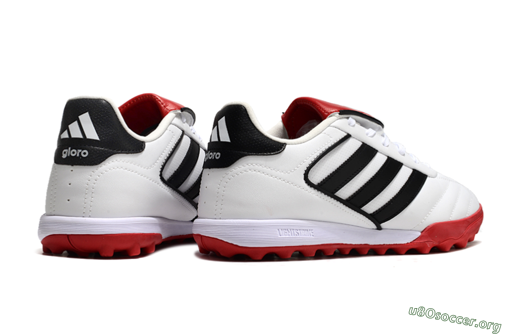 Adidas Copa Gloro 2 TF Football Shoes - White/Black/Red 6