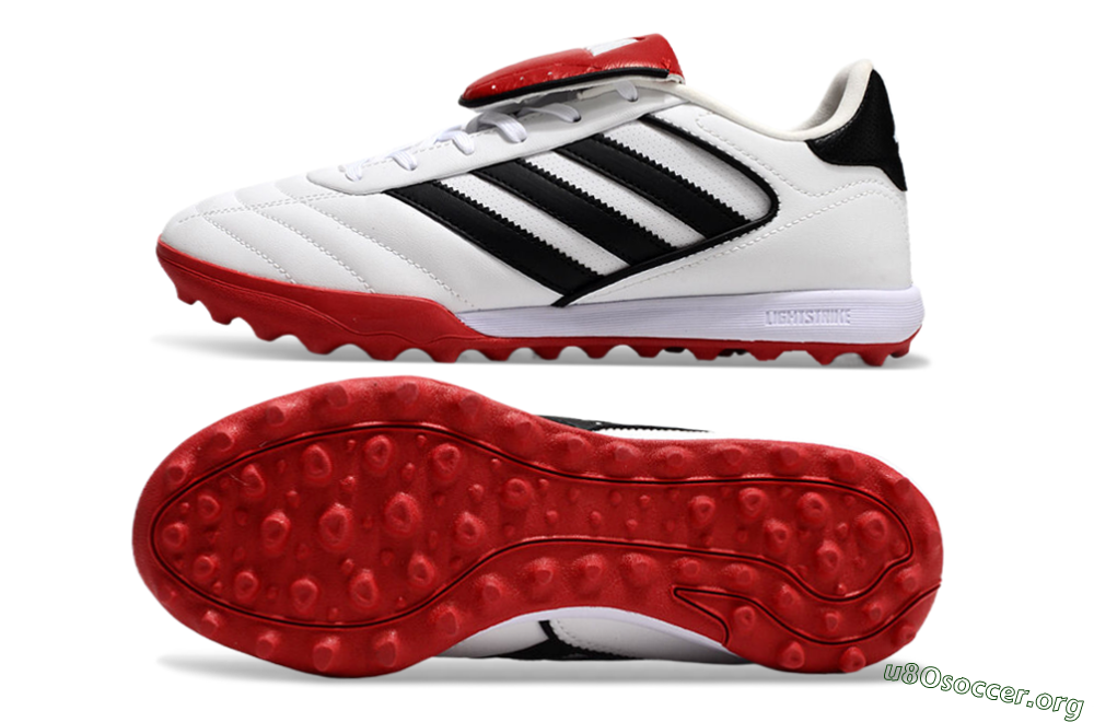 Adidas Copa Gloro 2 TF Football Shoes - White/Black/Red 1