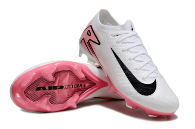Nike Air Zoom Mercurial Vapor 16 Elite FG Football Boots - White/Pink/Black