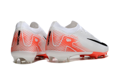 Nike Air Zoom Mercurial Vapor 16 Elite FG Football Boots - White/Orange/Black
