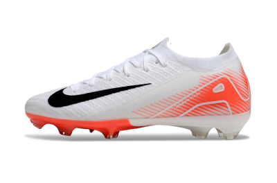 Nike Air Zoom Mercurial Vapor 16 Elite FG Football Boots - White/Orange/Black