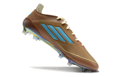 Adidas F50 Elite FG Football Boots - Brown/White/Gold
