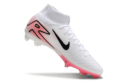 Nike Air Zoom Mercurial Superfly10 Elite FG Football Boots - White/Pink/Black