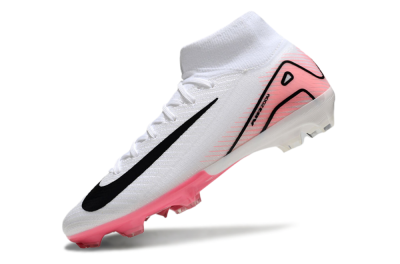 Nike Air Zoom Mercurial Superfly10 Elite FG Football Boots - White/Pink/Black