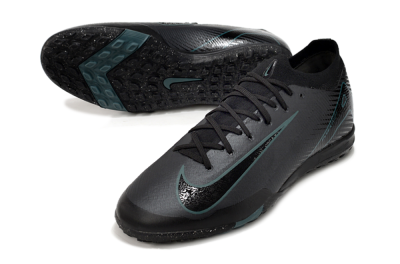 Nike Air Zoom Mercurial Vapor 16 Elite TF Football Shoes - Grey/Black/Blue